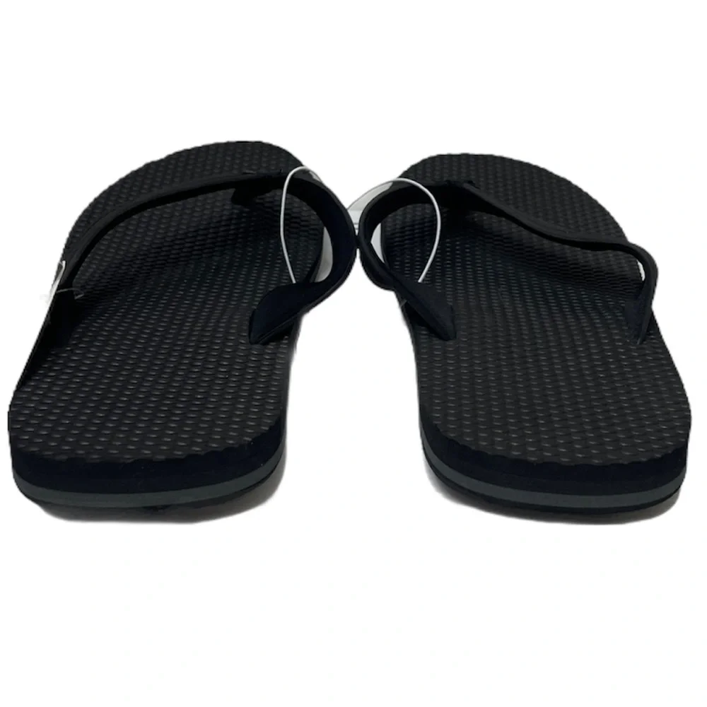 Black Flip Flop Beach Sandals Mens Size 12